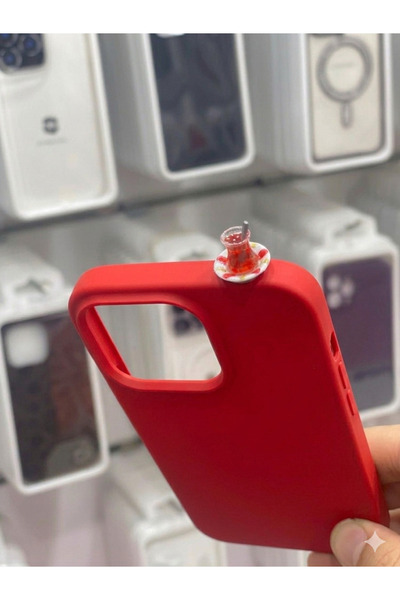 lotusbybuket حافظة سيليكون على شكل كوب شاي لهاتف آيفون 13 (يمكن أن تطرح أسئلة...