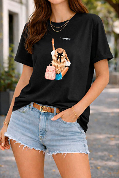 YUNAYT ΓΥΝΑΙΚΕΙΑ ΛΕΠΤΟΜΕΡΗ ΕΚΤΥΠΩΣΗ ΜΕΓΕΘΟΣ ΦΑΡΔΙ ΚΟΜΜΕΝΟ T-SHIRT ΠΟΔΗΛΑΤΟ