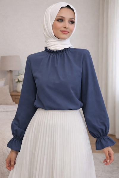 bellura Büzgülü Bluz