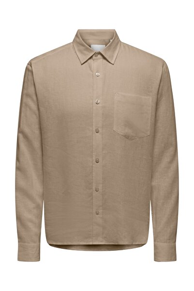 Only & Sons Hemd ONSLAURENCE Leinen Hemd