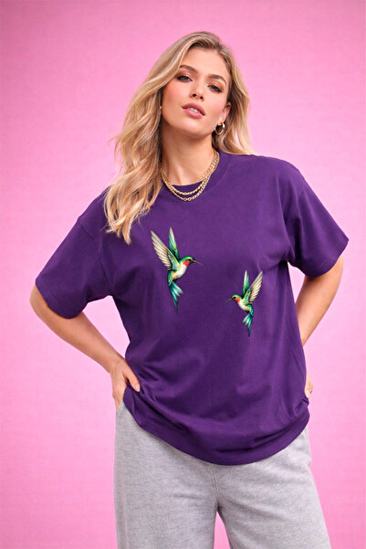 YUNAYT ΓΥΝΑΙΚΕΙΑ ΛΕΠΤΟΜΕΡΗ ΕΚΤΥΠΩΣΗ ΜΕΓΕΘΟΣ ΦΑΡΔΙ ΚΟΜΜΕΝΟ T-SHIRT ΠΟΔΗΛΑΤΟ