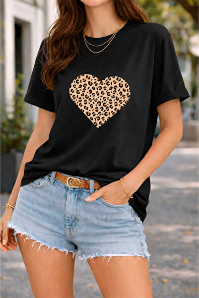 YUNAYT TRICOU CU DETALII IMPRIMATE DE DAMĂ