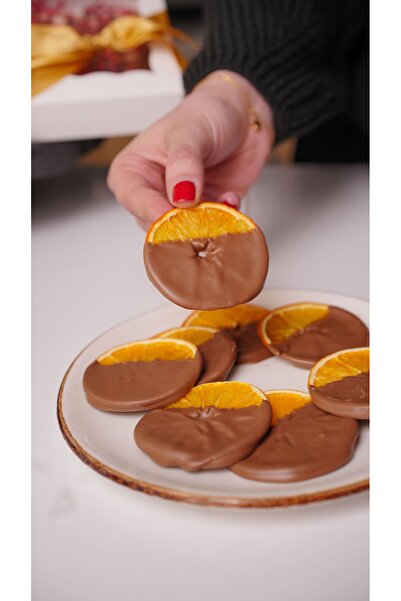 Bubon Chocolate Belçika Çikolata Kaplı Kurutulmuş Portakal Dilimleri – El Yap...