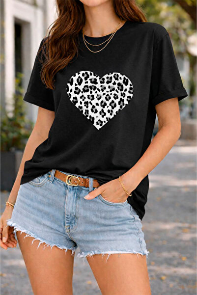 YUNAYT TRICOU CU DETALII IMPRIMATE DE DAMĂ