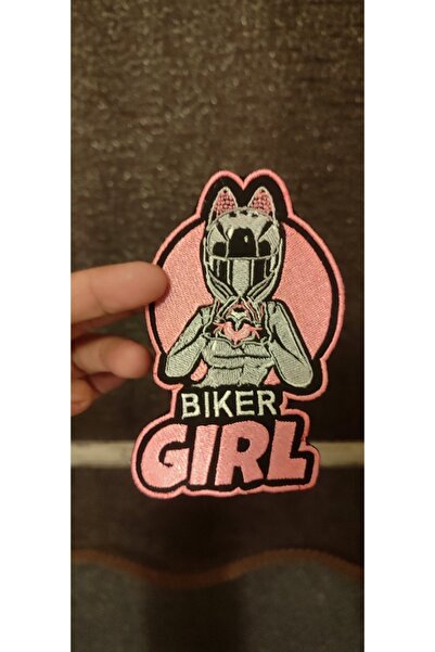 Özden Nakış شارة جريل بايكر مطرزة للنساء مقاس 12 سم × 6 سم حجم صغير