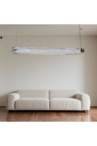 qwell Classic black chandelier, yellow light, 18 watts, 140 cm diameter