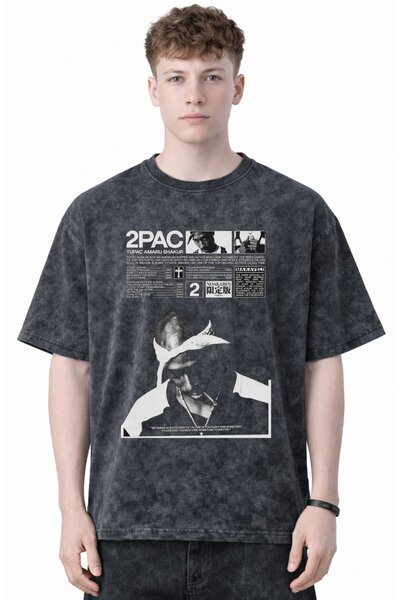 SEVBANO Design 2Pac Amaru Shakur Tupac Rapper Singer Printed Unisex Oversized...