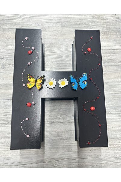 Ykmz Butik H Harfli Işıklı Kutu Hediyelik Kutu