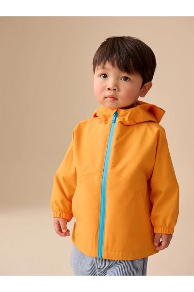 Next Baby Orange Waterproof Raincoat