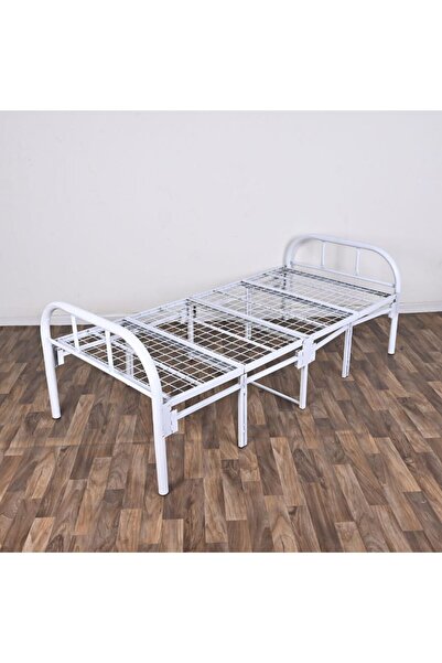 SAHABA Folding Bed 190 x 90cm, Portable Foldable Beds Strong Sturdy Frame, Be...