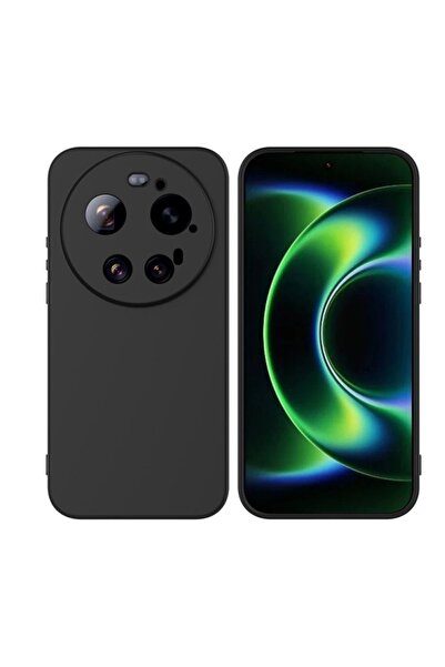 Gpack Mi 17 Ultra Kılıf Lansman İçi Kadife Silikon Siyah