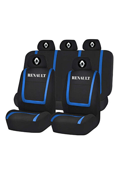 Autohelix MSA Set huse universale pentru scaune compatibile cu Renault – Negr...