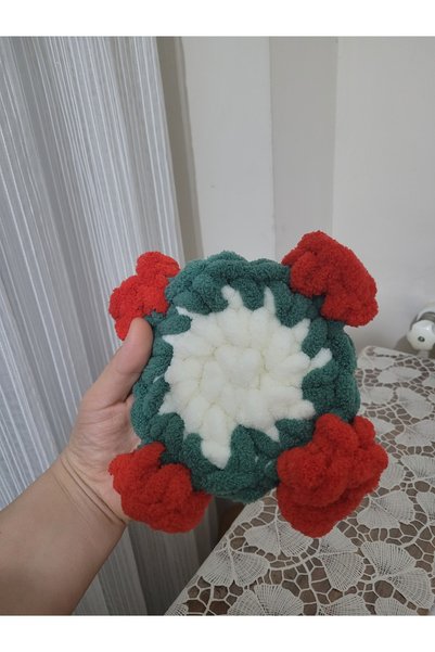 ARTTMACRAME Puffy Winter Coaster Rose Bouquet Coaster