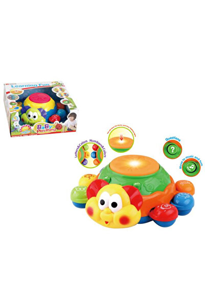 MalPlay Jucărie interactivă cu sunete și lumini, Țestoasă multicoloră 0 luni+