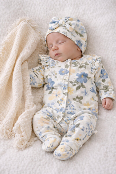 Naka Concept Yenidoğan Bebek Hastane Çıkışı Seti –Newborn Baby Gift Set Pamuk...