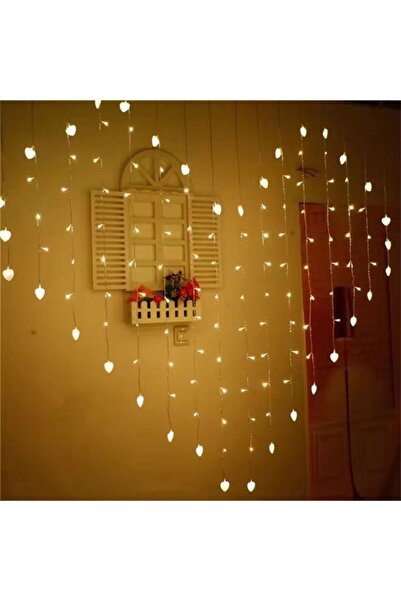 Yallabena LED Heart Curtain String Lights | Remote Control | Romantic Bedroom...