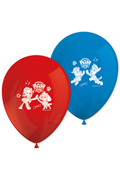 PAW PATROL Set de 8 baloane de petrecere - Eroii Rescue - 28 cm Albastru