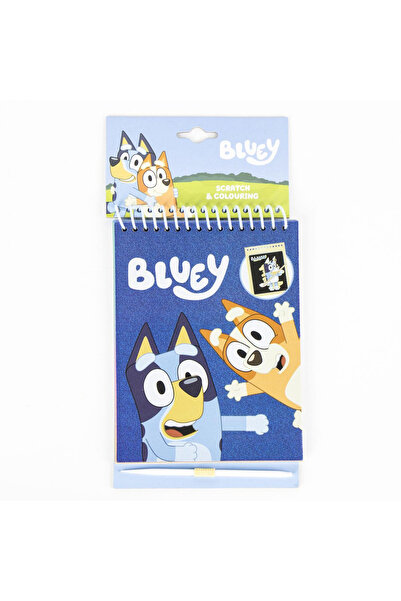 bluey Stationery Set Color, Scratch and Discover Black 1