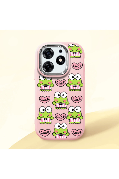 ucuc حافظة من السيليكون باللون الوردي متوافقة مع هاتف Tecno Spark 10 Pro(KI7)...