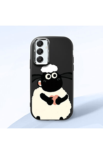 ucuc حافظة سيليكون سوداء متوافقة مع هاتف سامسونج جالاكسي A16 4G/5G مع حماية ل...