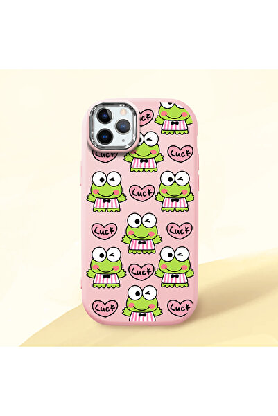 ucuc حافظة من السيليكون باللون الوردي متوافقة مع هاتف iPhone 11 Pro Max، مزود...