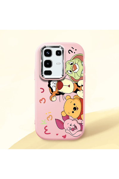 ucuc حافظة سيليكون وردية متوافقة مع هاتف Infinix Note 50/Note 50 Pro مع حماية...