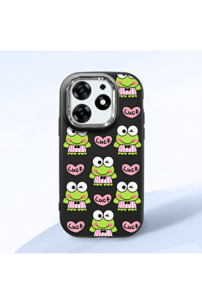 ucuc حافظة سيليكون سوداء متوافقة مع هاتف Tecno Spark 10 Pro(KI7) تحتوي على ما...