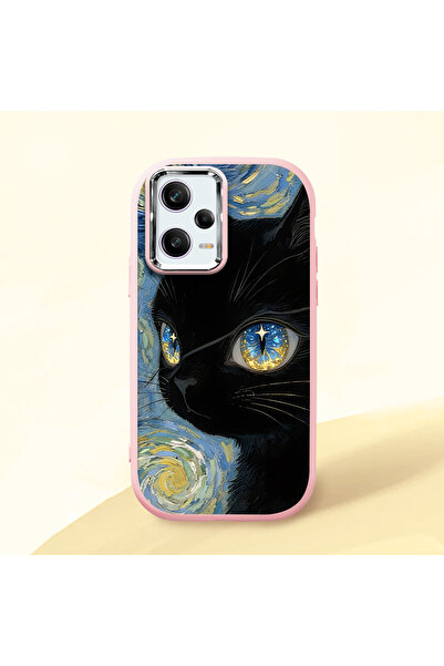 ucuc Redmi Note 12 Pro 5G Uyumlu Darbe Emici Kamera Korumalı pembe Silikon Kı...