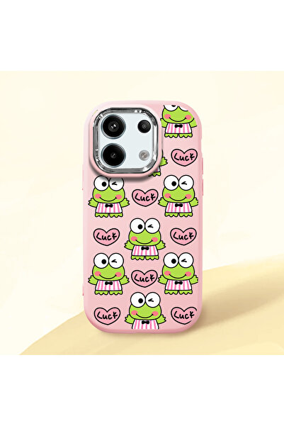 ucuc حافظة سيليكون وردية اللون متوافقة مع ماصّ للصدمات كاميرات من Poco X6، حا...