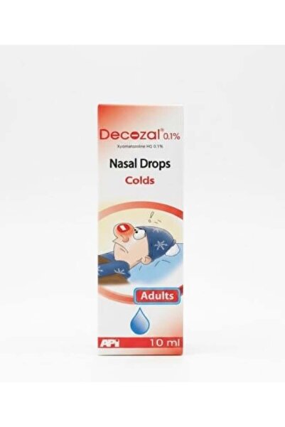 API قطرات ديكوزال 0.1 للأنف للبالغين 10 مل