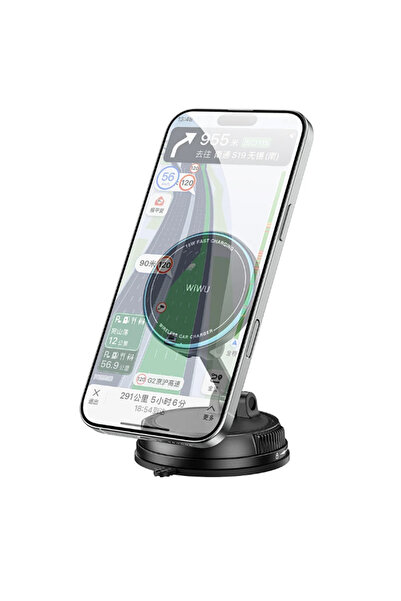 WIWU Universal Automatic Wireless Car Charger 15W Magnetic Car Mount – CH-326
