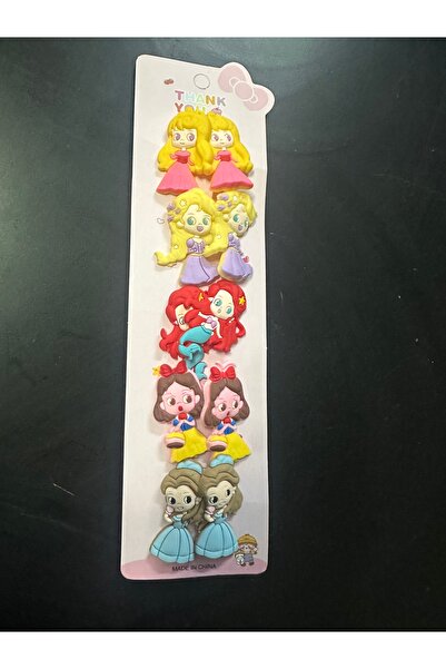 ABAYAT ALAMAL طقم ربطات شعر أميرات ديزني للأطفال 10 قطع - ربطات سيليكون ناعمة...