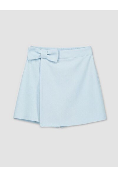 LC Waikiki LCW Kids Kız Çocuk Fiyonk Detaylı Şort Etek