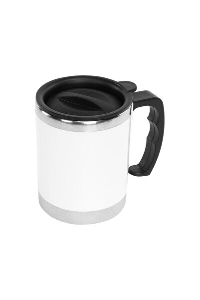 ZEMİRA HOME S-link sl-tm1978 white 330ml stainless steel mug (inner 304, oute...