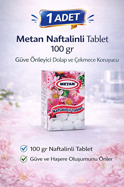 Genel Markalar Metan Naftalinli Tablet 100 gr Güve Önleyici Dolap ve Çekmece ...