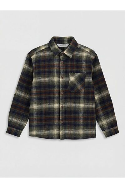 LC Waikiki LCW Детска карирана риза за момчета Lumberjack