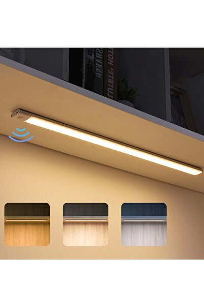 Arabest Motion Sensor LED Light, 3-Tone Dimming Rechargeable Magnetic Cabinet...