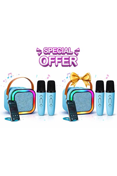 Primo Plus Special Double Bundle Offer: Two Portable Bluetooth Karaoke Machin...