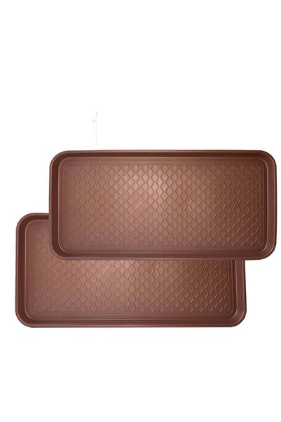 Arabest 2-Pack Large Multi-Purpose Boot Trays, Washable Heavy Duty Storage Or...