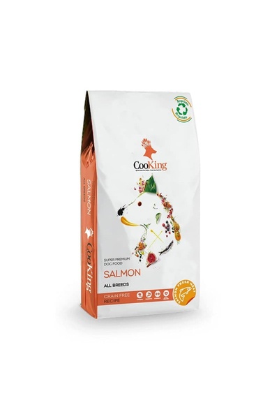 Cooking Dog - All Breeds - Hrana uscata premium - Somon - 12kg