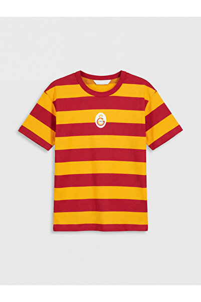 LC Waikiki Tricou cu imprimeu pentru băieți, cu licență, cu guler Roba Zero, ...