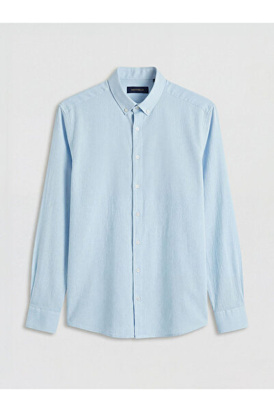 LC Waikiki Regular Fit Textured Men's Shirt