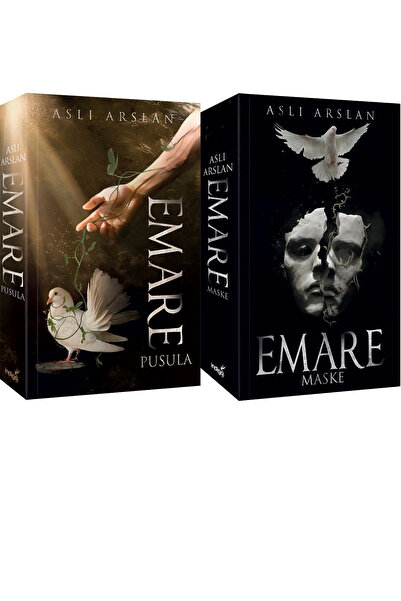İndigo Kitap Emare Pusula Karton Kapak ve Emare Maske Karton Kapak (Aslı Arsl...