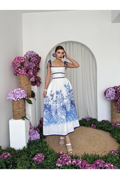 MODALIST FASHION Γυναικείο φόρεμα με τύπωμα floral kym