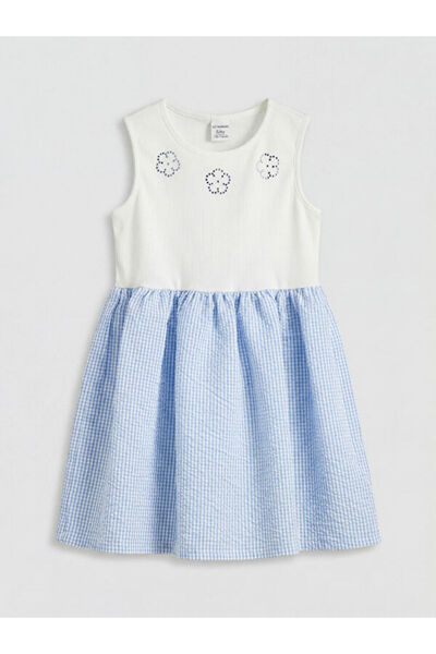 LC Waikiki RMZ GİYİM فستان بناتي بياقة روبا موديل FARKIYA ZERO