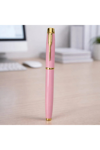 Livenda قلم رولر معدني وردي فاخر