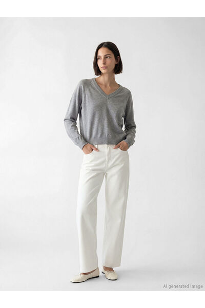 LC Waikiki Nevavm Straight Fit Women's Jean Pants with a Difference