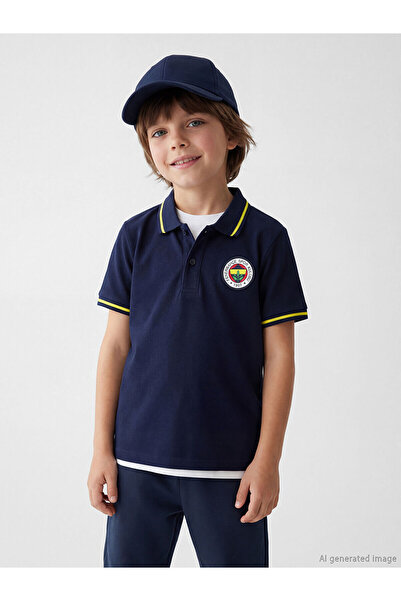 LC Waikiki GÜLİS STORE'DEN Lacivert Fenerbahçe Lisanslı Erkek Çocuk Polo Yaka...