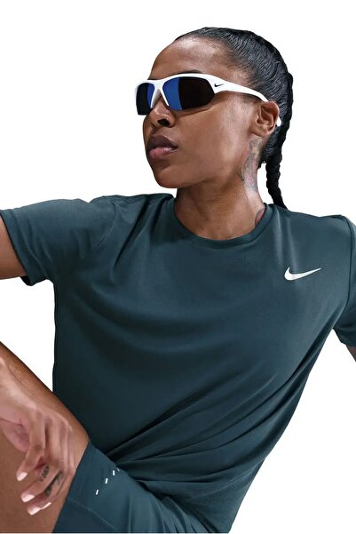 Nike Dri-Fit Miller Women's Petrol Blue Sports T-Shirt