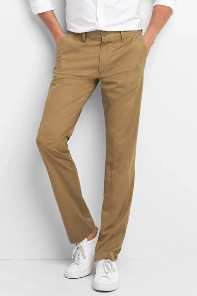 GAP بنطلون بني للرجال FSC14030